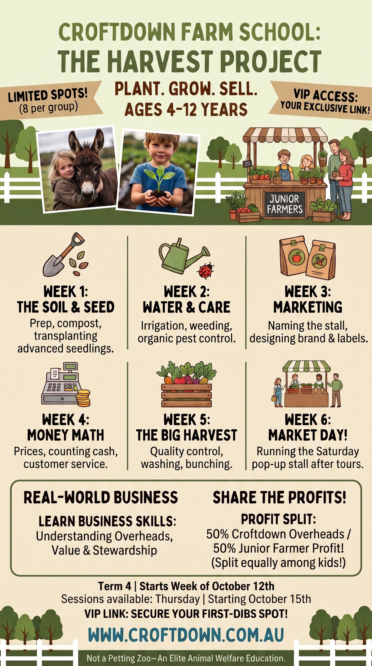 Little Graziers Farm School | The Harvest Project — Term 4 2026