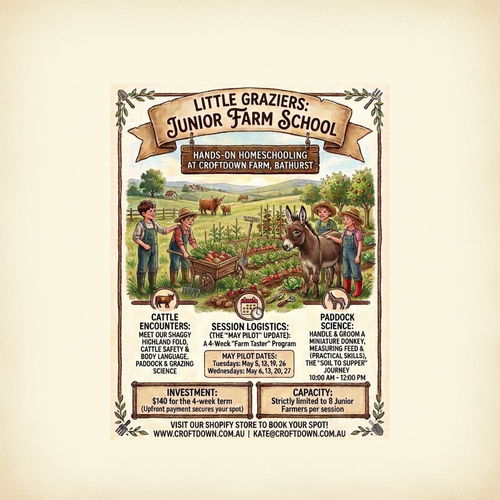Little Graziers Junior Farm School Square Flyer